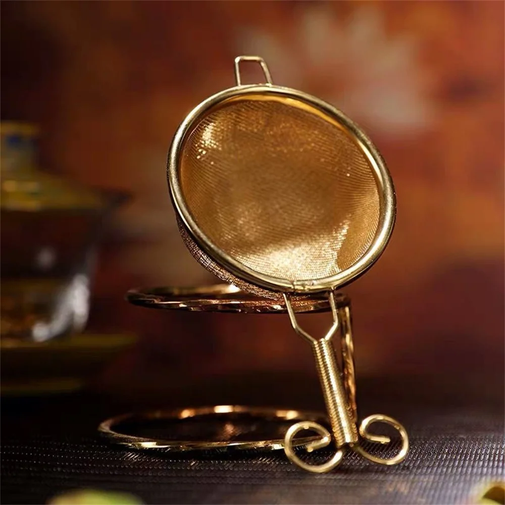Creative 304 Stainless Steel Tea Infuser Double-layer Kung Fu Sphere Mesh Tea Strainer Spice Coffee Filter kitchen Accessories