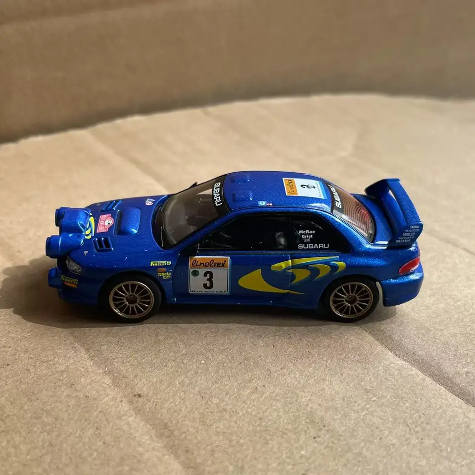 Hobby Gifts 1:64 Scale Subaru Impreza Wrc98 1998 Monte Carlo Rally
