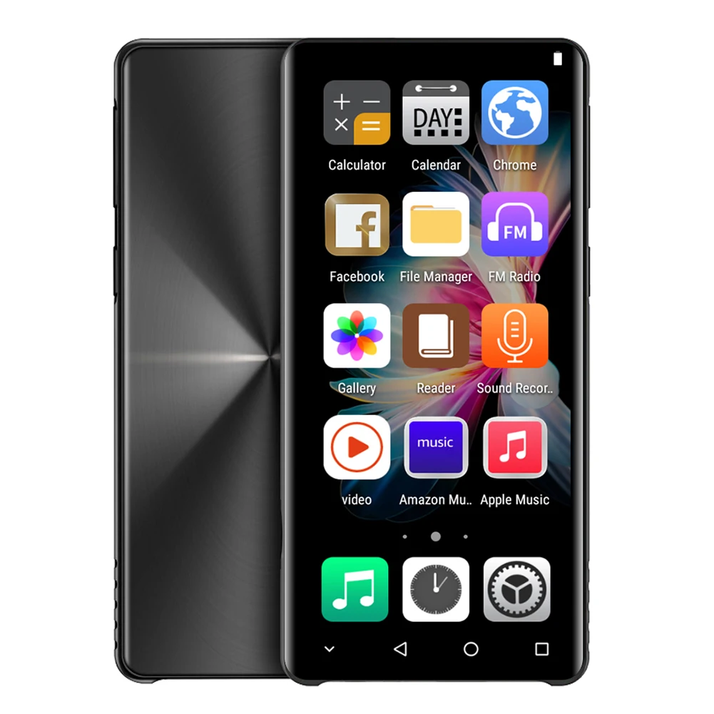 Portable Music Player WIFI MP3 MP4 Player 4 Inch IPS Touchscreen  Bluetooth-Compatible Android 8.1 HiFi Lossless Sound for Kids - AliExpress