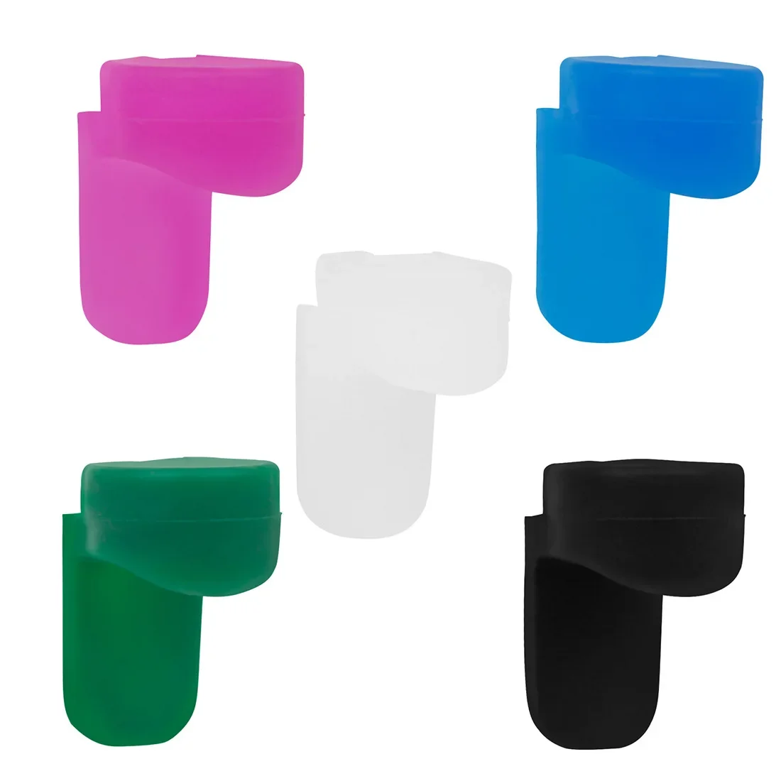 Clarinet and Saxophone Accessories Musical Instrument Accessories Soft Silicone Clarinet Thumb Pad Color Long Handle Black Tube Round Thumb Rest Protector clarinet and saxophone accessories