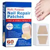60pcs/set Nail Repair Patches Non Irritating Nail Ingrowning Toenail Corrector Stickers Helps With Cracked Nails 1