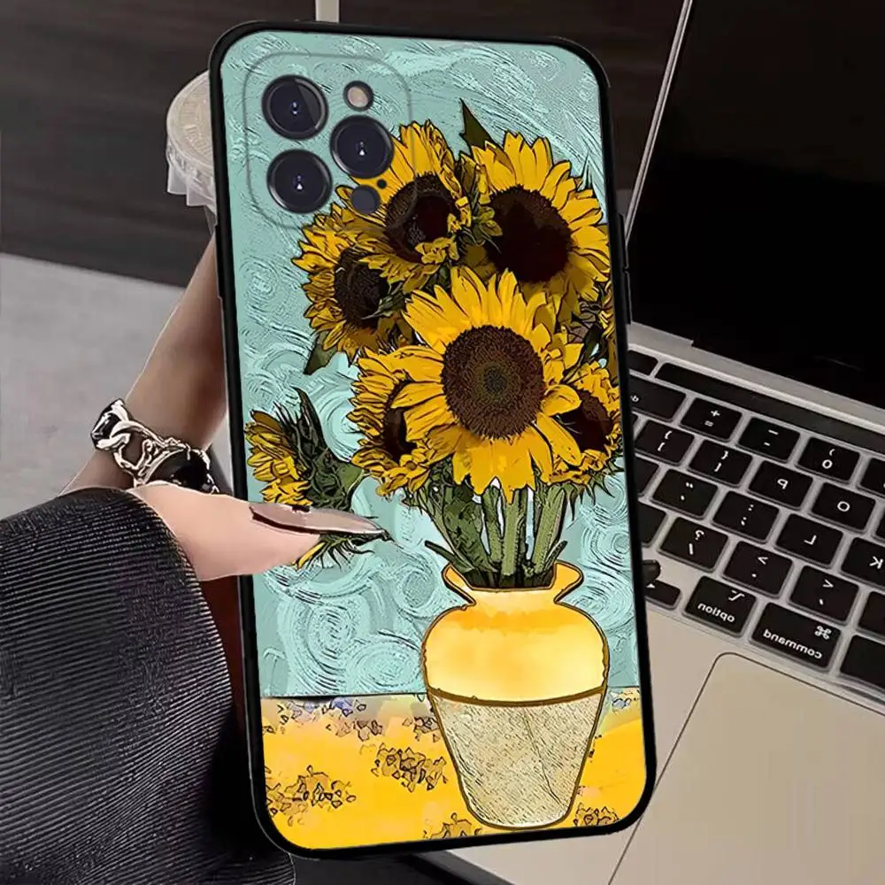 Van Gogh Starry Sky Art Soft Silicone Phone Case