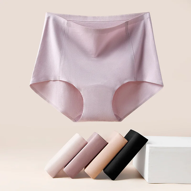 Трусики женские из модала и хлопка, с высокой талией
