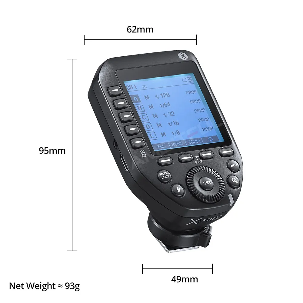 XPROII Trigger XPROII-L XPROII-C XPROII-N XPROII-S XPROII-F TTL HSS LCD Screen T