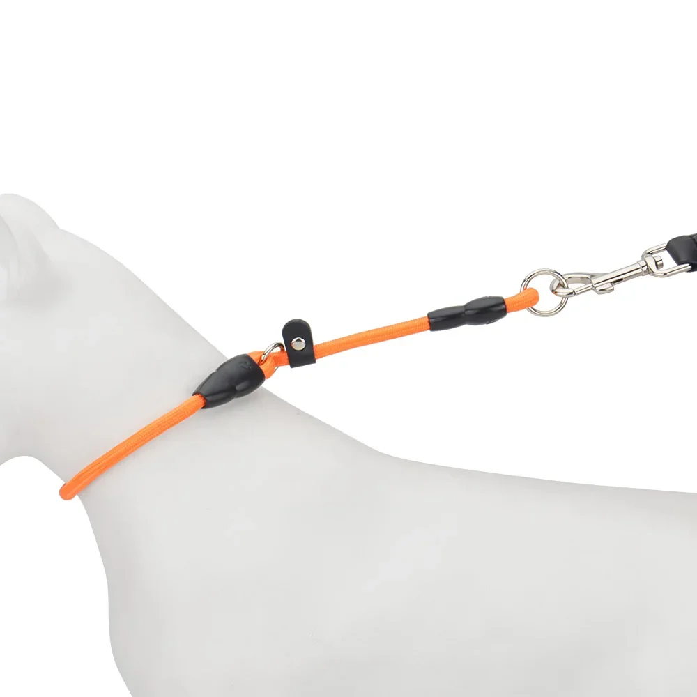 Adjustable No-Pull Dog Training Collar with Slidable Stopper
