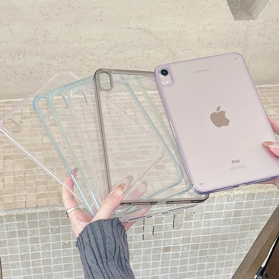 Sleek Transparent Tablet Case - Premium Clear Protective Cover