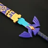 The Hyrule Fantasy Weapon Zeldas Master Sword Hylian Shield 80cm PU Samurai Sword Weapon Model Collection Crafts Cosplay Props 5