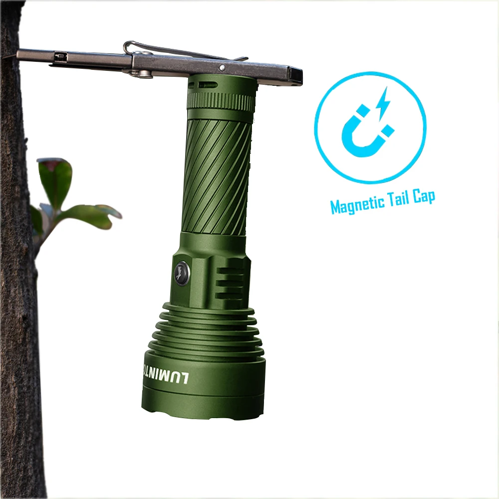 EDC LED Flashlight Outdoor Camping Lantern High Power Rechargeable Lamp Magnetic Tail Lighting 1000 Meters Fishing Torch GT Mini