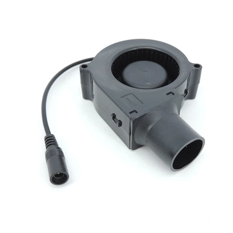 12V 24V 7530 Electric Power Variable Speed Controller Air Blower Cooler Fan For Camping Cooking/Barbecue/Firewood/Waste L1
