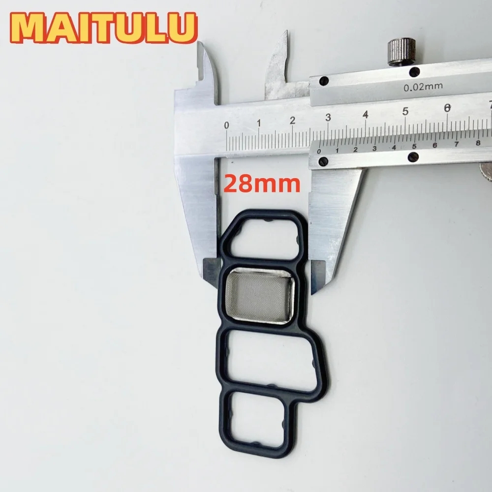 15826-RNA-A01 For Honda Civic 2006-2014 Accord Spool Valve Filter Gasket Filter 15826RNAA01-Packed auto spare parts