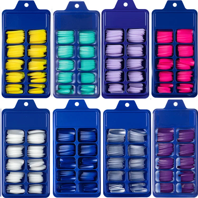 

Накладные ногти с полным покрытием, 100 шт. в коробке