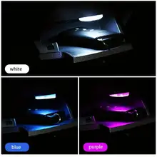  New Universal Car Mini Led Touch Switch Light LED Touch Sensor Book Lights Round Emergency Lamps Car Interior Light Ambient Lamp 