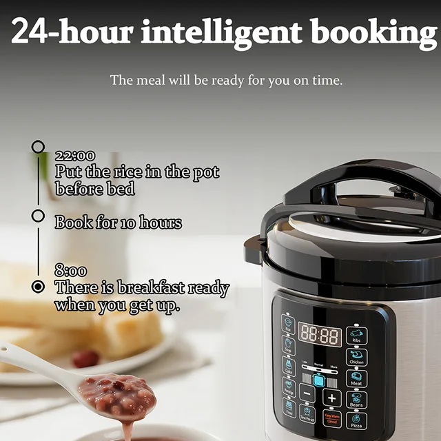Smart Electric Pressure Cooker 4