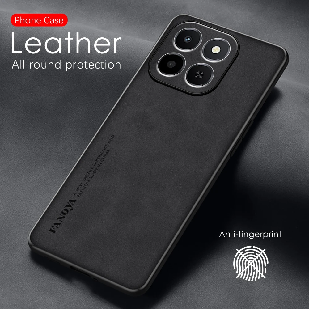 Sheepskin Matte Shockproof Hard Back Case with Camera Protection and Soft Frame