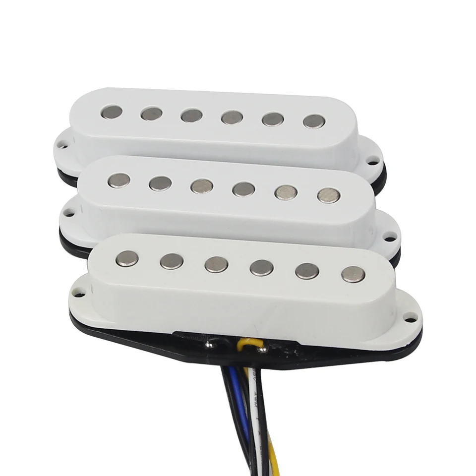 Fleor-エレキギター用3パーツセット、フラットトップ、シングルコイル