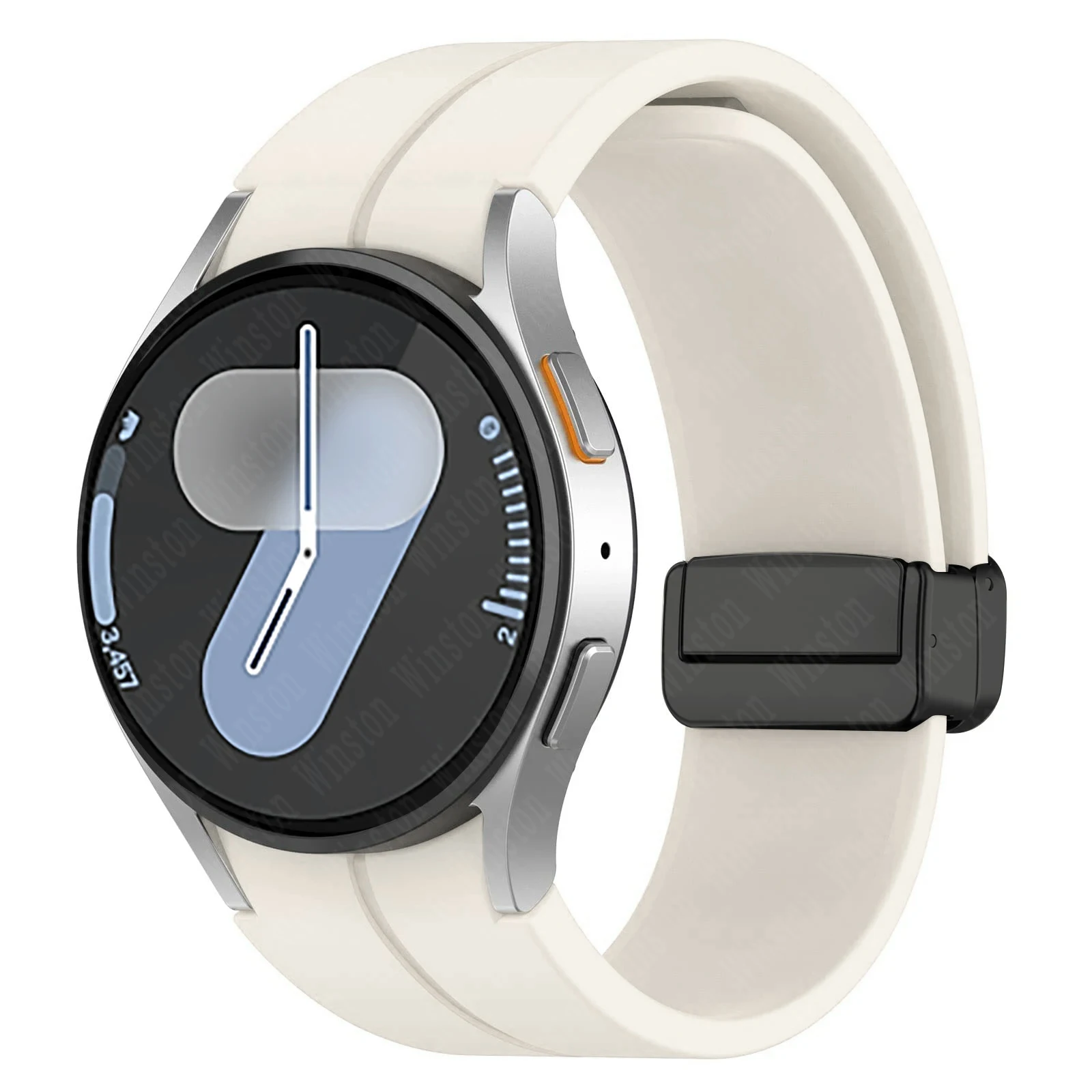 Magnetic Silicone Strap Bracelet
