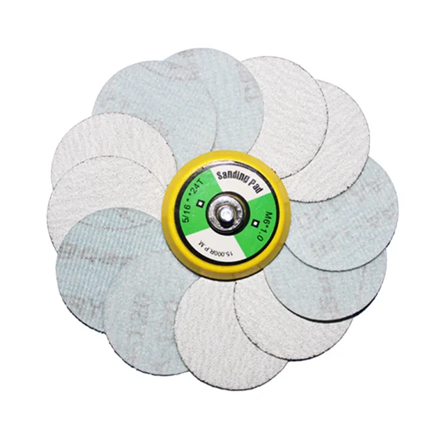 60 Dischi Abrasivi Da 75 Mm Per Levigatrice Orbitale - Carta Vetrata Con Grana Da 60 A 10000 - Foto 9