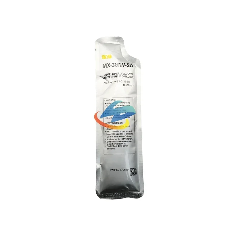 1PCS MX36 Developer Powder Compatible for Sharp DX2500 MX2618 3618 2318 3115 MX 36NV-SA High Quality Powder CMYK 195g/bag
