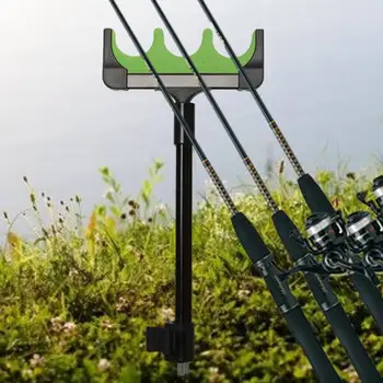 Fishing Rod Holder For Ground 2-Section Adjustable Fishing Rod Rack Stand Fishing Pole Bracket Beach Fishing Equipment For Men 4