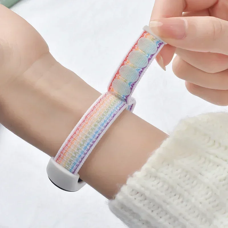 Breathable Nylon Loop Strap for Smart Bracelet Wristband Accessories