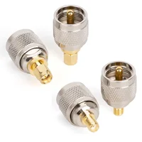 Copper Brass RF Coaxial Connector SMA to TNC UHF N Male Female PL259 SO239 Converter Antenna Adapter 6