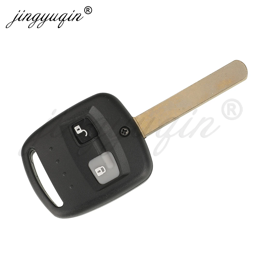 Jingyuqin สําหรับ Subaru Forester 2000-2010 Impreza 2001-2007 315MHz FSK/433Mhz ถาม 4D62 รีโมทกุญแจรถ Fob ควบคุม 2 ปุ่ม 2