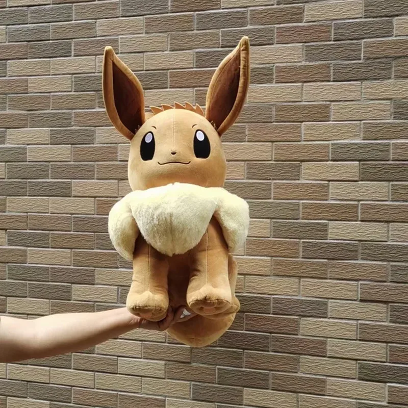 

1Pcs Original Pokemon Large Sitting Eevee Giant Plush Toys Dolls Children's Birthday Presents 60cm