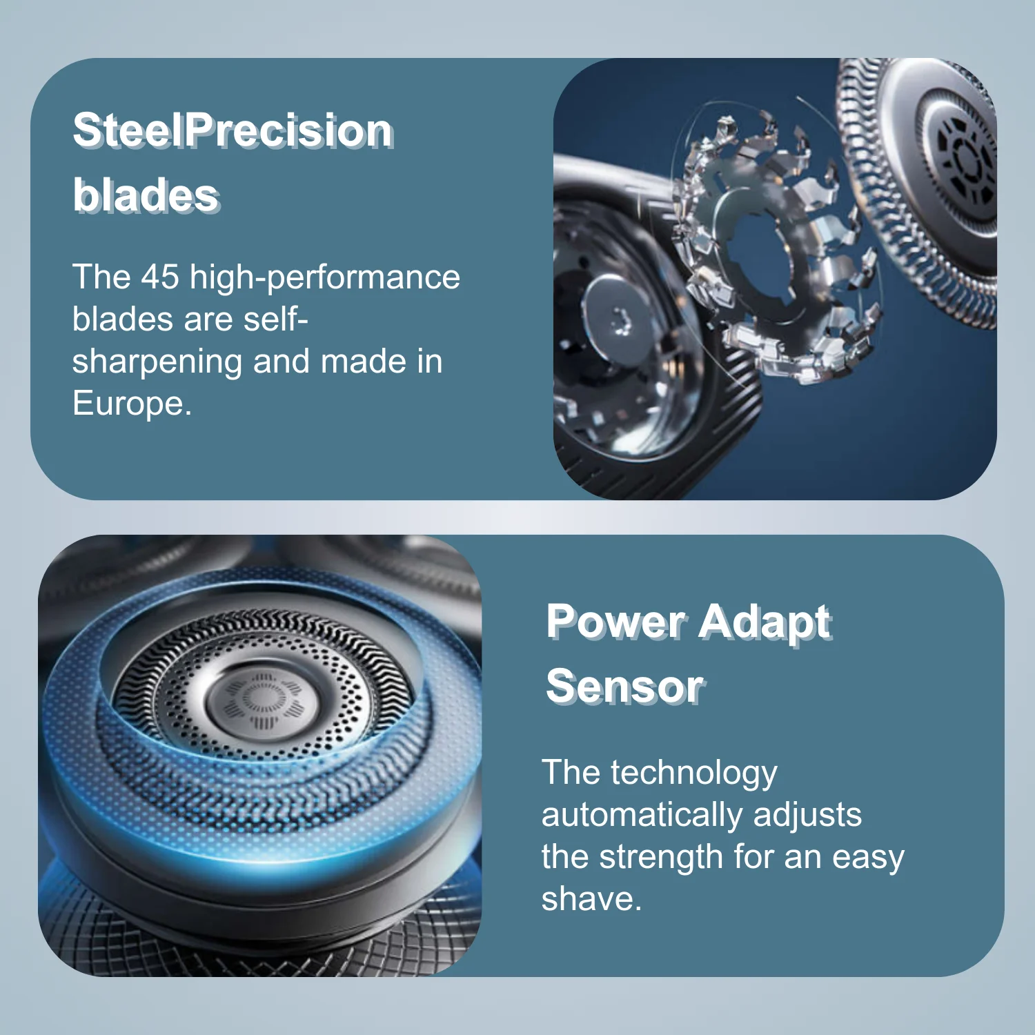Philips Norelco S5880, Wet/Dry, SteelPrecision Blades, Power Adapt Sensor, 360-D Flexing Heads, Quick Charge
