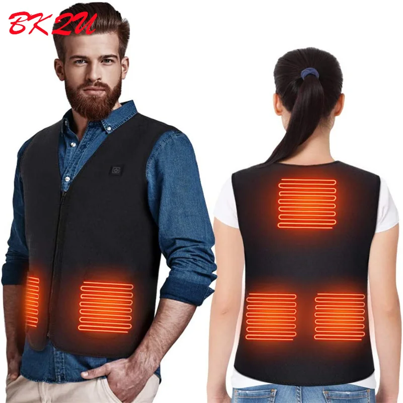 Scaldino per il corpo USB senza maniche riscaldatore per gilet