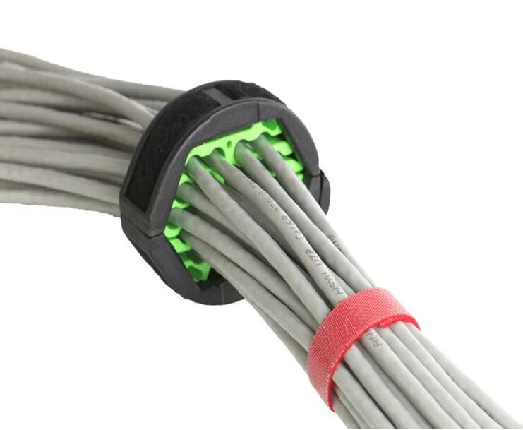 Categoria Durável do Pente Cat5 Cat6 do Cabo de Rede de 24 Furos para o Cabo de Fiação Gestão Ferramenta Profissional do Cabo de Fixação - Imagem 4
