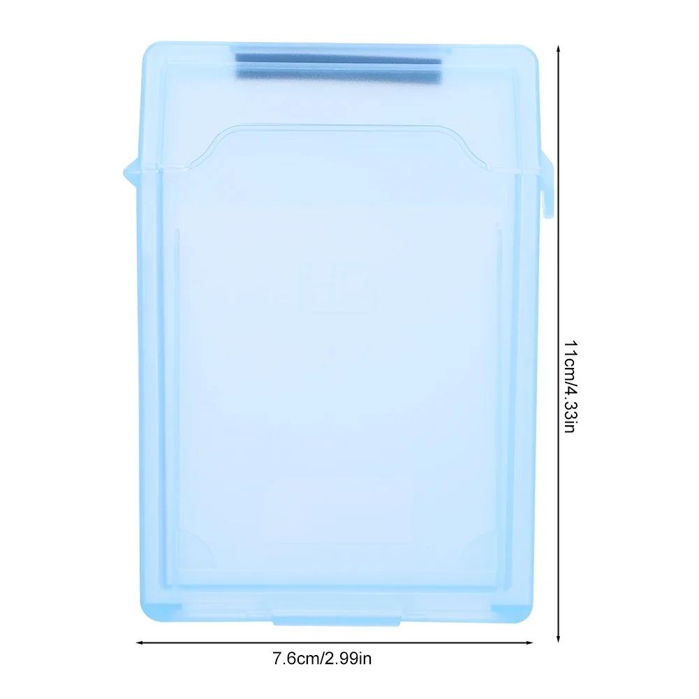 2.5 in HDD SSD Protective Case Plastic Moisture-proof Hard Drive Disk Protective Box Dustproof 2.5 Inch Hard Drive Storage Case hdd enclosure hard disk case