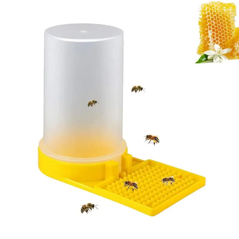 

Компактный дозатор воды для пчел, Уличное оборудование для пчеловодства и инструмент, желтая чаша для пчел