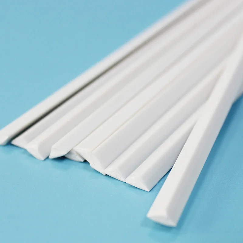 

Сварочные прутки из ПВХ, инструменты для ремонта пластиковых бамперов, термовоздушный пистолет для кузова автомобиля, треугольный 4x4x6 мм, белый