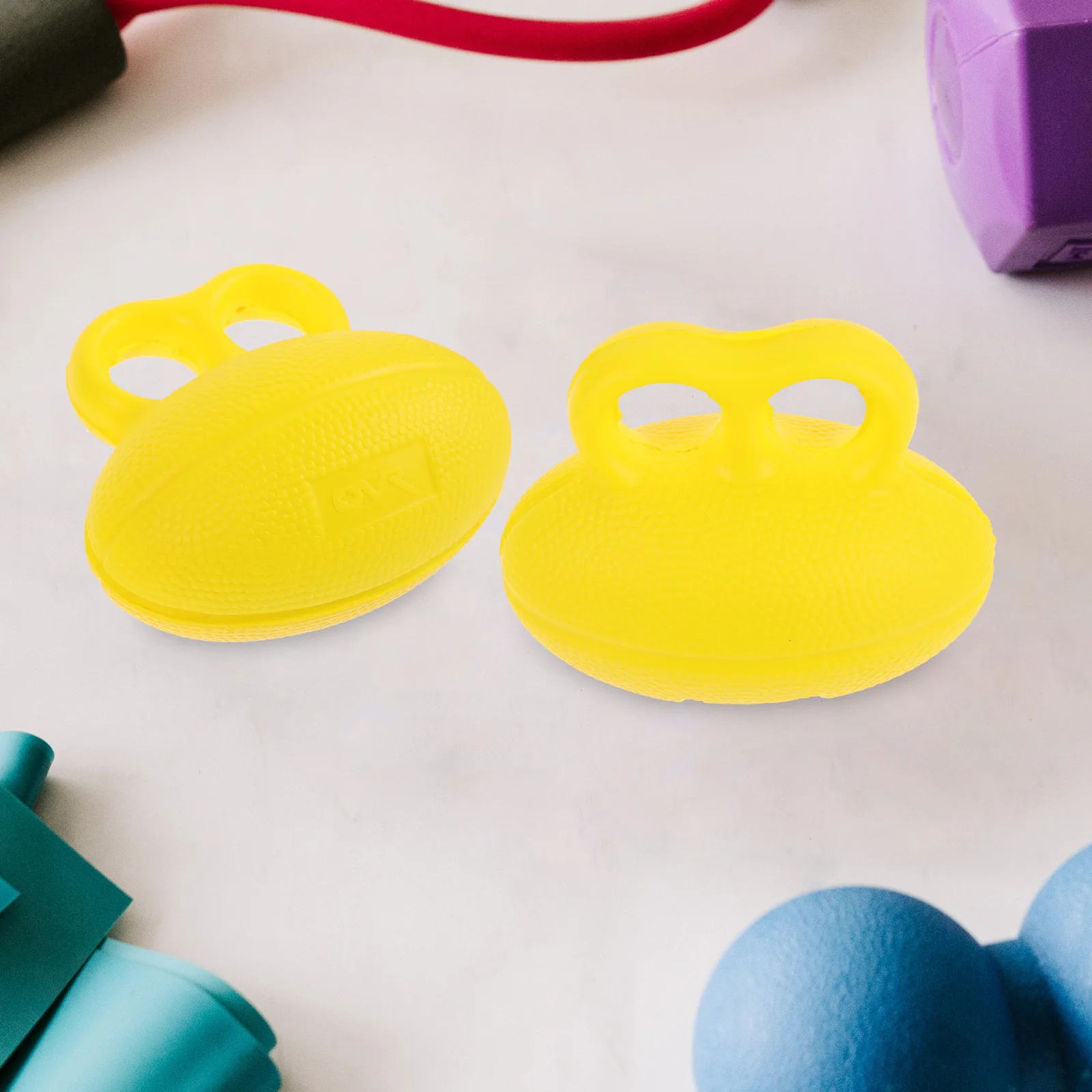 

2 Pcs Finger Grip Ball Hand Training Gear Massage Small Gripping Wrist Develop Decompress Stress Relax Simple