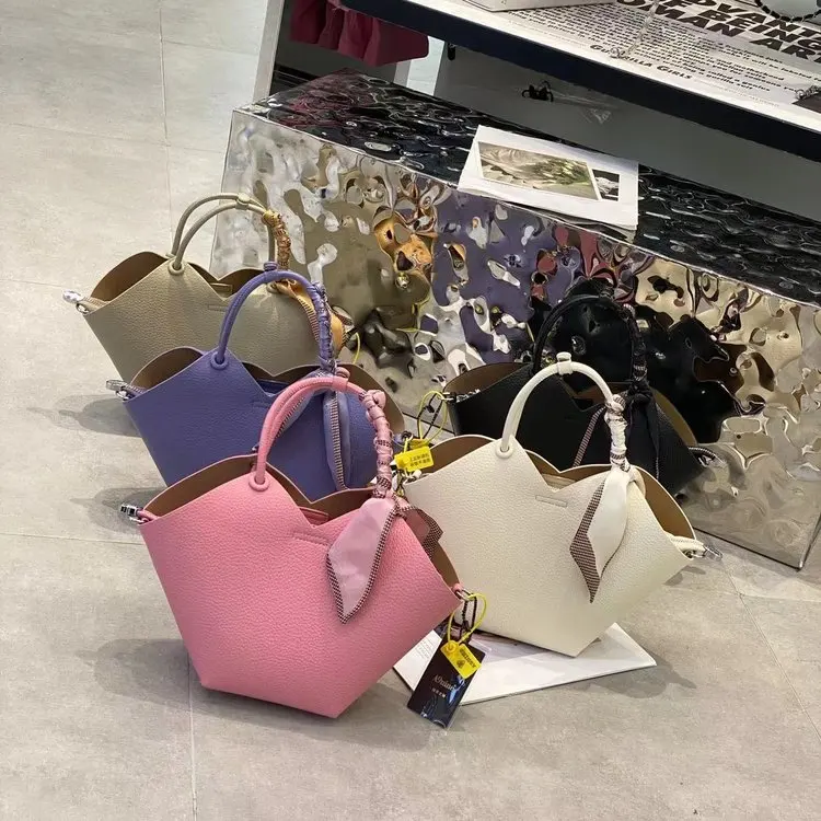 

Винтажная модная женская сумка-тоут, новинка 2022, Высококачественная дизайнерская женская сумка из искусственной кожи на застежке, вместительная сумка-мессенджер на плечо