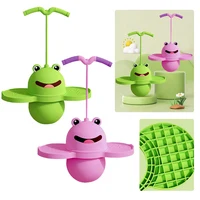 Frog Shape Cartoon Hop Ball Safe and Fun Children Bouncing Ball for Balance Training Pogo Ball with Handle for Kids and Adults 1