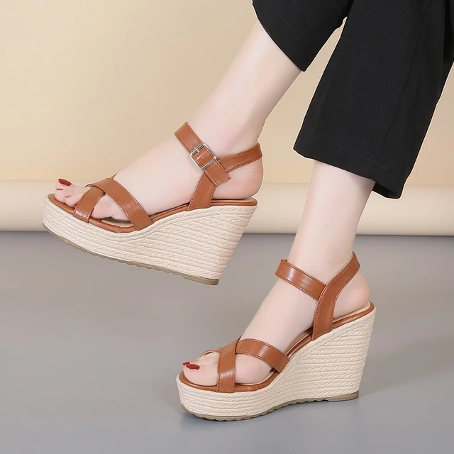 Sommer sandalen absatz Clearance