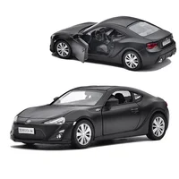 1/36 Toyota GT 86 Alloy Sports Car Model Diecast Metal Track Racing Car Vehicles Model Simulation Miniature Scale Kids Toys Gift 1