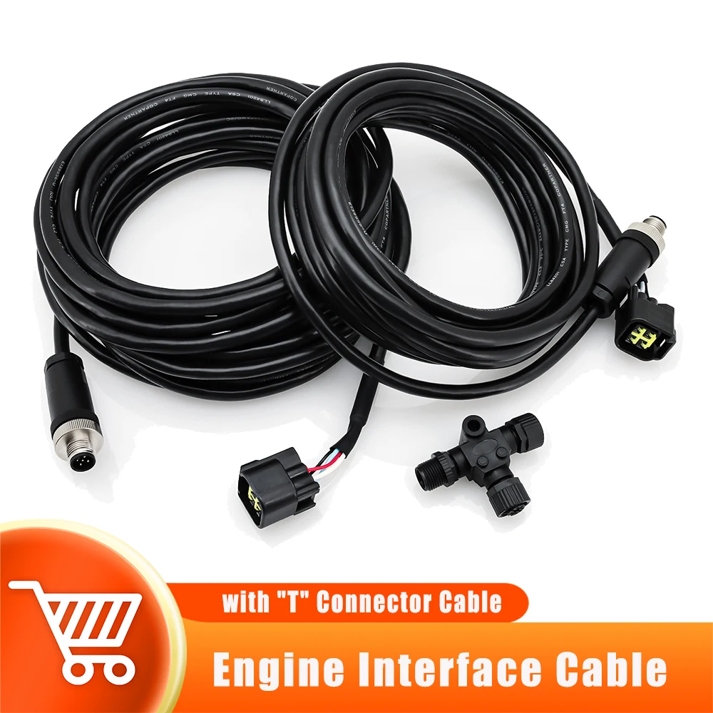 

Engine Interface Cable Waterproof Connector NMEA2000 Network Plastic Joint Ship Shielded Power Cord Fit for HONDA Outboard Motor