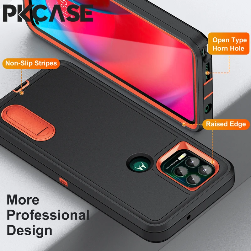PKCASE Heavy Armor Shockproof Metal Bracket Cover - Rugged Protection