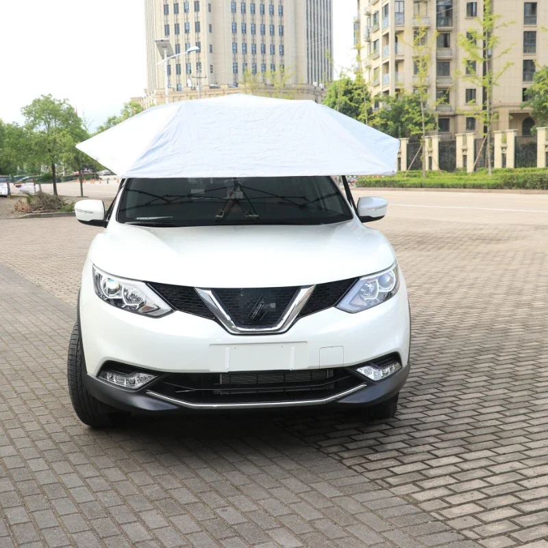 

Automatic car roof umbrella manual folding umbrella sunshade car umbrella