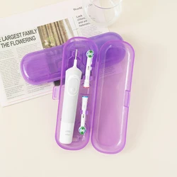Portable Electric Toothbrush Travel Case - Secure & Lightweight (Purple)