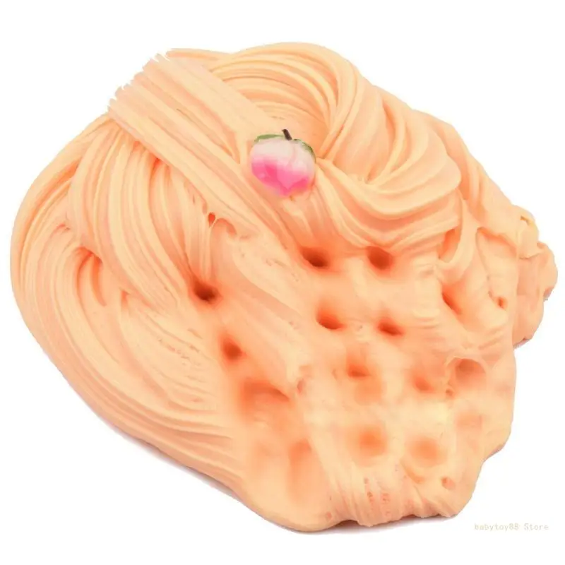 

Y4UD Color Fairy Tale Cotton Slyme Puff Clay Decompression Popular