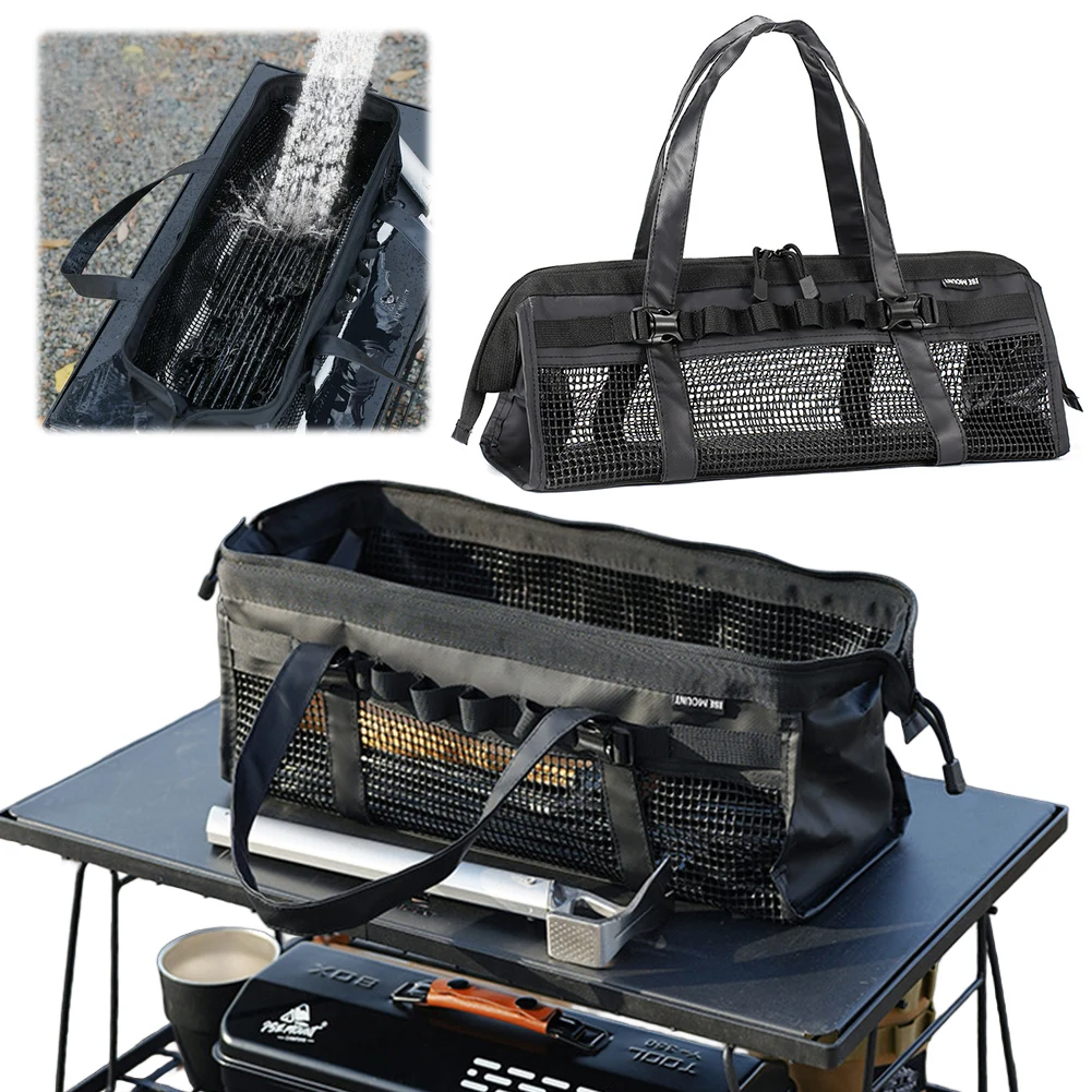 Tent Peg Sundries Bag Large Capacity Camping Travel Supplies Handbag Portable Tent Stakes Storage Bag for Outdoor Travel storage bag,camping storage bag
