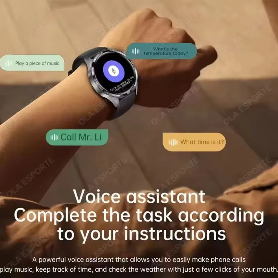 Watch 5 Pro Men Smart Watch 2025 New BT Call Blood Pressure Heart Rate Sport Waterproof SmartWatch GPS Watches for IOS Android 3