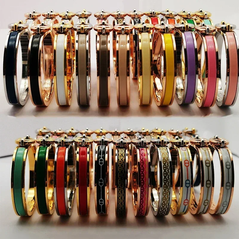 

High Quality AAA Classic Women H Bracelets Luxury Summer Beach Party Fashion Jewelry Bangles for Women Dating Gift Free Shipping