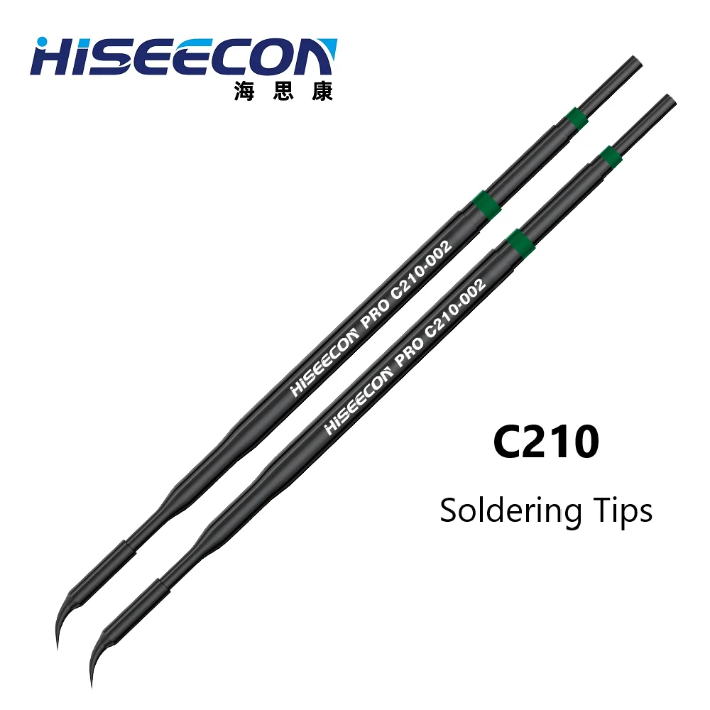 Soldering Iron Tips HISEECON C210 Soldering Iron Tips Series Compatible With JBC AIXUN GVM YIHUA SUNSHINE For Motherboards Electronic Welding