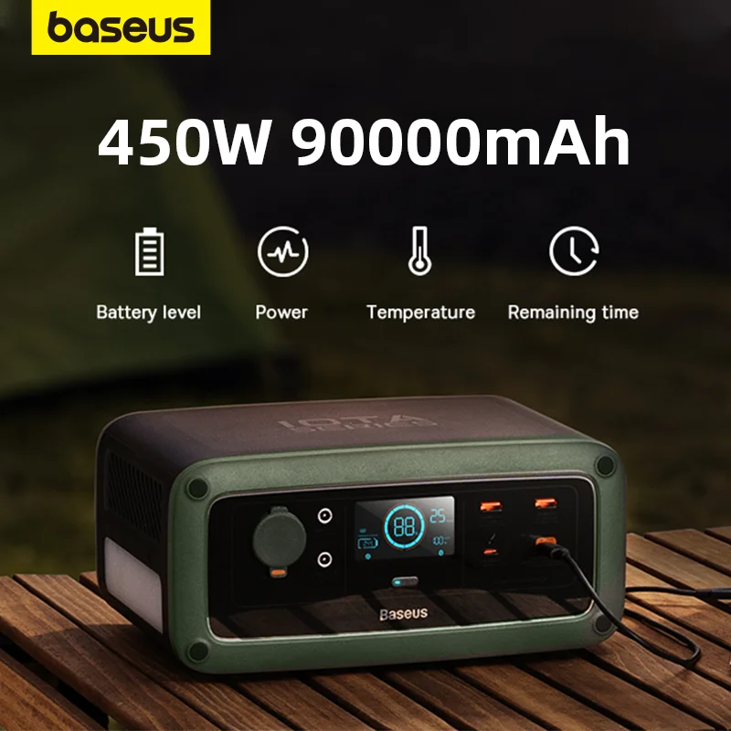 Stacja zasilania Baseus 450W 90000mAh z EU za $165.24 / ~661zł