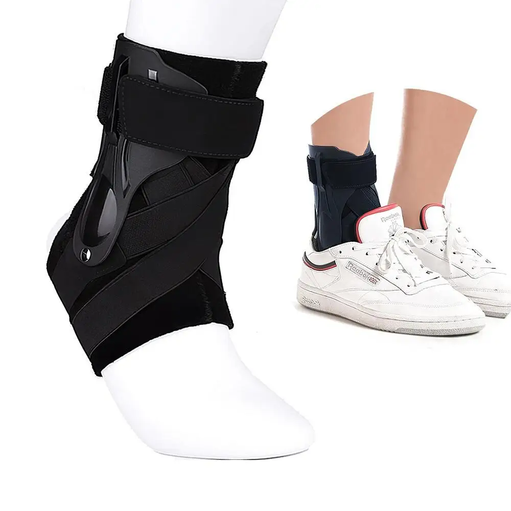 1PCS Ankle Support Brace Side Stabilizers Adjustable Belt Ankle Sprain Protection Injury Recovery Arthritis