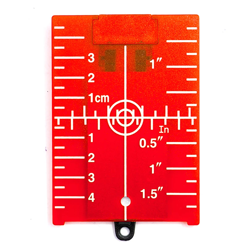 Laser Level Plastic Lase Target Card Plate for Laser Level